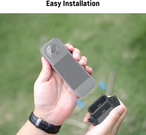 NEEWER قاعدة حامل من السيليكون متوافقة مع Insta360 x5، غير قابلة للانزلاق ومستقرة ومضادة للخدش ومحول تثبيت لكاميرا سطح المكتب لتسجيل الفيديو وتسجيل الفيديو وملحقات كاميرا العمل، AC036 in Kuwait