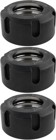 3x ER32UM Collet Clamping Nuts 40 Brand Fasteners Prcatica Metal Collet Nut for Milling Engraving Machine Chuck Holder Lathe in Saudi Arabia