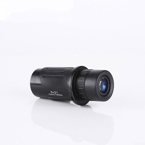 تلسكوب أحادي العين بزاوية واسعة HD 6x21 8x21 نطاق بصري محمول مدمج مع طلاء متعدد الطبقات FMC لمشاهدة الطيور والحفلات الموسيقية والسفر والرؤية الرياضية مع محول الهاتف in Kuwait