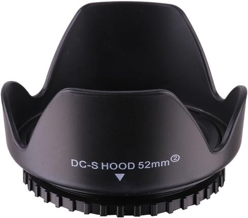 Reversible Petal Flower Screwed Camera Lens Hood for Canon Nikon Sony DSLR 49mm 52mm 55mm 58mm 62mm 67mm 72mm 77mm 82mm Excellent(82mm) in Saudi Arabia