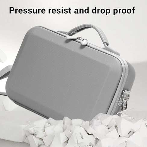 TOPINCN Camera Storage Bag, Shock Absorbing Photography Carrying Case, Camera Holding Pouch Fit for DJIs OSMO 360, Storing Sack with Detachable Handle for Travel Use in Saudi Arabia