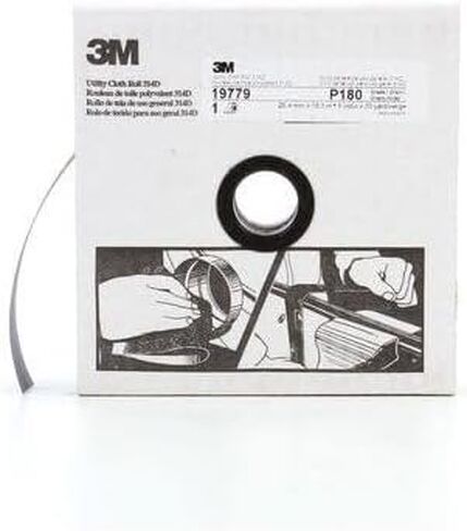 3M Company 3M-19779 لفة قماش متعددة الأغراض 314d، وزن 1 × 20 ياردة P180 J in Saudi Arabia