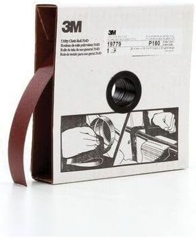 3M Company 3M-19779 لفة قماش متعددة الأغراض 314d، وزن 1 × 20 ياردة P180 J in Saudi Arabia