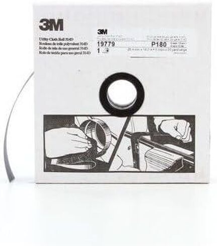 3M Company 3M-19779 لفة قماش متعددة الأغراض 314d، وزن 1 × 20 ياردة P180 J in Saudi Arabia