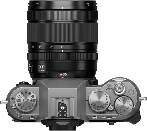 Fujifilm X-T5 Mirrorless Camera with XF 16-50mm Lens in Silver (16843014) Bundle Including: 128 GB Memory Card, 3-Piece Filter Kit, Art Studio Software, Camera Case, Card Reader, Full Cleaning Kit in Saudi Arabia