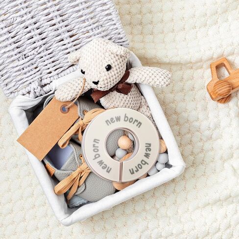 Baby Closet Dividers for Clothes Unisex Nursery Organizer Decor Clear Labels for Easy Sorting Fits Most Rods in Saudi Arabia