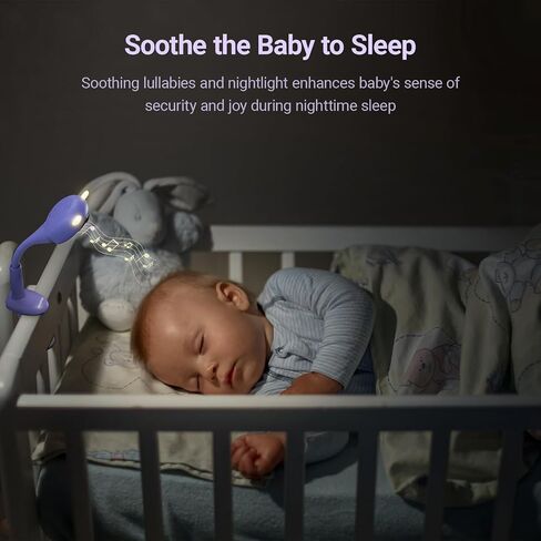 Baby Camera Monitor for AI Solution for Breathing Tracker, 2K HD Baby Monitor with Camera with Audio Video, Night Vision, Smartphone App, 2-Way Audio, Soothing Sound, No Monthly Fee Crib Mount in Saudi Arabia