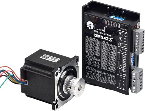 1pcs 3 Phase Stepper Motor Driver DM542S and Motor 57HS09 or 57HS22-A(Package) in Saudi Arabia