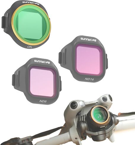 Lens Filters Set for Mini 5 Pro Camera Drone Accessories ND UV CPL MCUV Lens Filter Kit in Kuwait