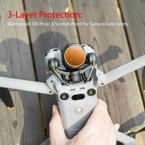 Lens Filters Set for Mini 5 Pro Camera Drone Accessories ND UV CPL MCUV Lens Filter Kit in Kuwait