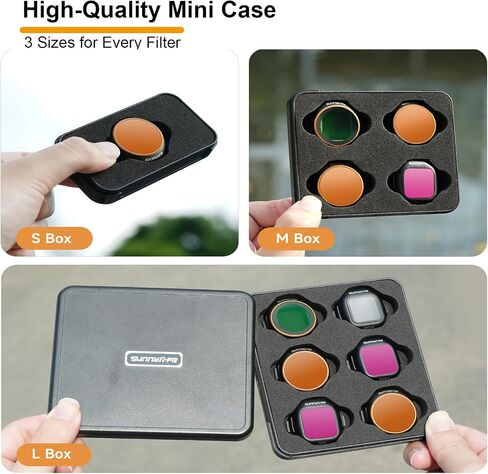 Lens Filters Set for Mini 5 Pro Camera Drone Accessories ND UV CPL MCUV Lens Filter Kit in Kuwait