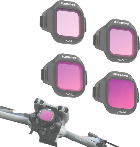 Lens Filters Set for Mini 5 Pro Camera Drone Accessories ND UV CPL MCUV Lens Filter Kit in Kuwait
