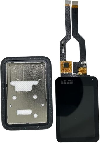 شاشة عرض LCD كبيرة الحجم تعمل باللمس مع إطار خلفي، متوافقة مع GoPro، Hero 12 قطعة بديلة للكاميرا السوداء (12 غطاء) in Kuwait