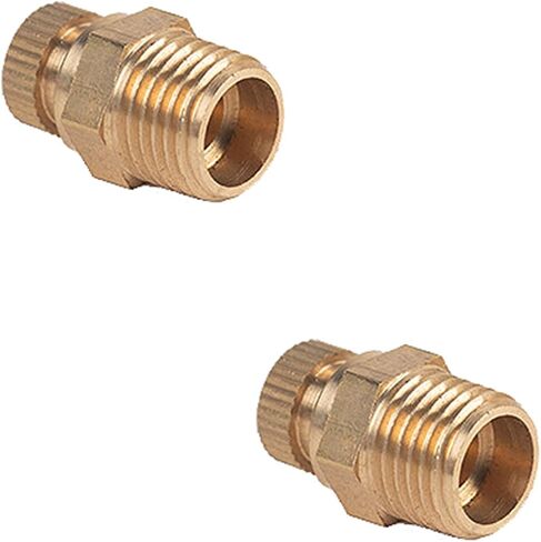2PCS Solid Brass Air Compressor Tank Drain Valve 1/4 Inch NPT Brass Tank Drain Plug Replacement Part Air Tank Valve Knurled End Drain Valve with Thumb Screw Handle in Saudi Arabia