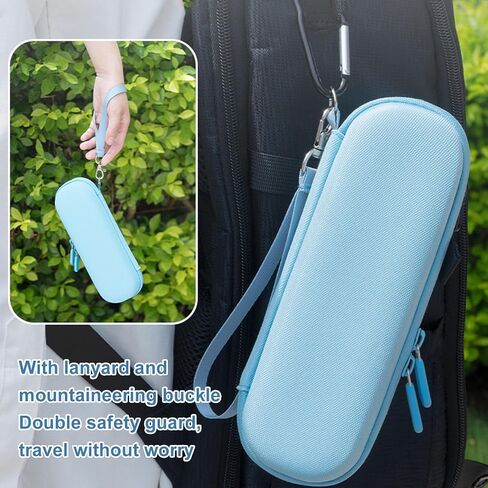 KIMISS Camera Carrying Bag Protective Pouch for OSMO Multi Function Gadget Pouch Sky Blue Nylon Velvet in Saudi Arabia