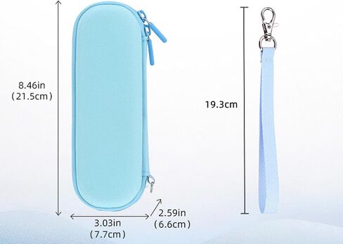 KIMISS Camera Carrying Bag Protective Pouch for OSMO Multi Function Gadget Pouch Sky Blue Nylon Velvet in Saudi Arabia