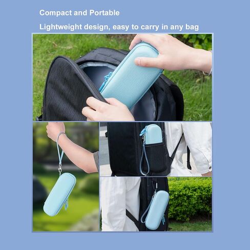 KIMISS Camera Carrying Bag Protective Pouch for OSMO Multi Function Gadget Pouch Sky Blue Nylon Velvet in Saudi Arabia