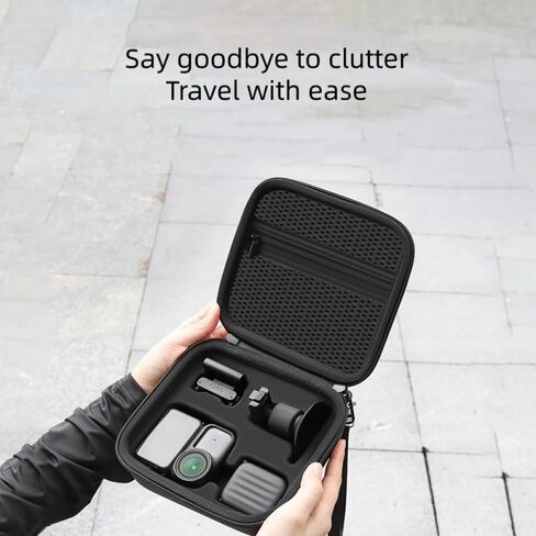حقيبة حمل أنيقة ذات سعة كبيرة لملحقات كاميرا DJI OSMO نانو حقيبة تخزين من البولي يوريثان مع ملمس مريح لليد in Kuwait