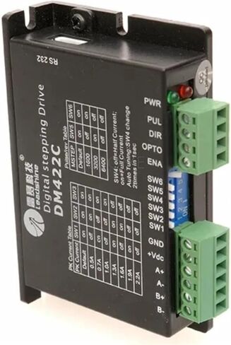 DM422 DM422S DM422C DM432C DM432S محرك متدرج رقمي سائق 2-Phase Max 40 VDC / 2.2A لـ 17 23 34 (DM422S) in Kuwait