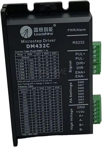 DM422 DM422S DM422C DM432C DM432S محرك متدرج رقمي سائق 2-Phase Max 40 VDC / 2.2A لـ 17 23 34 (DM422S) in Kuwait