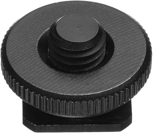 PATIKIL Hot Shoe Adapter 3/8" Male, 1 Pcs Hot Shoe Mount Adapter Camera Mount Screw Camera Video Light Converter for Microphone Holder Accessories 0.59x0.98x0.98 Inch in Saudi Arabia