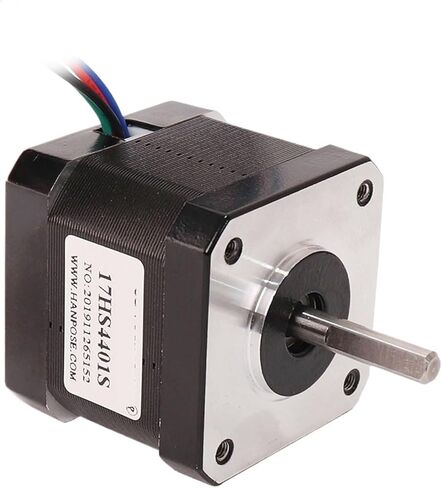 1 قطعة محرك متدرج 1.5A 40N.CM 17HS4401S-1MD 40 مللي متر 42BYGH 2A 4-الرصاص المحرك (17HS4401S-1MD X5PCS) in Kuwait