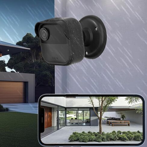 1PC Silicone Case Cover for All-New Blink Outdoor 4 (4th Gen),and 1PC Outlet Wall Mount for All-New Blink Sync Module Core in Saudi Arabia