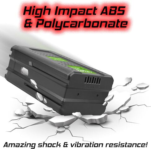 عبوتان من بطاريات Banshee 80V 4.0Ah الليثيوم أيون البديلة، متوافقة مع أدوات الطاقة اللاسلكية والمعدات والشواحن الأصلية من Greenworks 80V Max in Kuwait