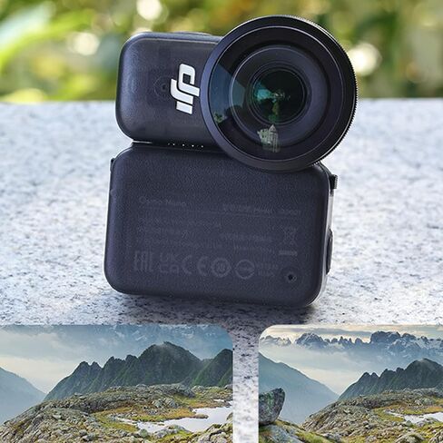 عدسة واسعة الزاوية لـ DJI Osmo Nano، ملحق حلزوني/متعددة المغلفة/زجاج بصري عالي الدقة عدسة واسعة الزاوية (عدسة واسعة الزاوية + عدسة تركيز عمودية -2) in Saudi Arabia