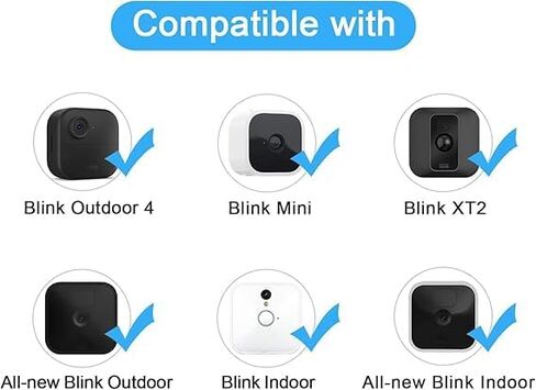 2 قطعة من دعامات التثبيت الآمنة على الحائط، متينة وصغيرة الحجم وسهلة الحمل، مناسبة للجيل Blink2/mini/outdoor/4th/3rd in Saudi Arabia