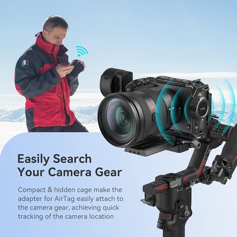 SmallRig A7R V / A7 IV / A7S III قفص وقفص لـ AirTag in Saudi Arabia