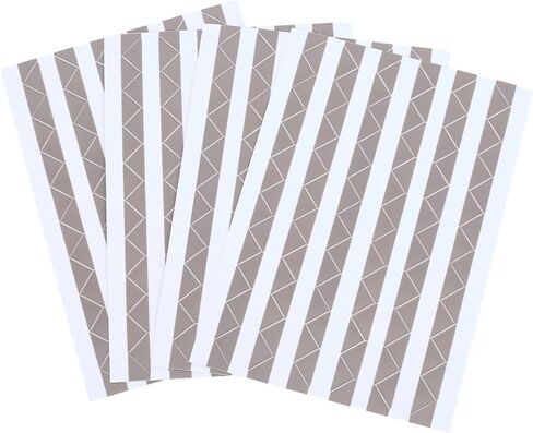 craspire 2040pcs 20 ورقة ملصقات زاوية الصورة رمادي PVC ذاتية اللصق سكرابوكينغ حمض الحرة صورة تركيب حامل ملصقات DIY بها بنفسك الحرفية سجل القصاصات ألبوم مجلة مذكرات دفتر الذاكرة كتب الذاكرة in Saudi Arabia
