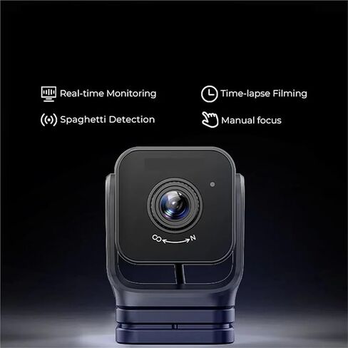 لكاميرا سديم الرسمية Creality 1080P HD كاميرا بـ USB 24 ساعة في الوقت الحقيقي مراقبة طباعة ثلاثية الأبعاد بفاصل زمني تصوير كشف السباغيتي in Kuwait