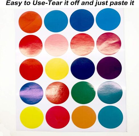 Polka Dots Wall Decals（80 Dots） Colorful Round Dot Confetti Wall Stickers Rainbow Colors Circles Removable Vinyl Wall Decor for Bedroom Living Room Playroom Nursery in Saudi Arabia