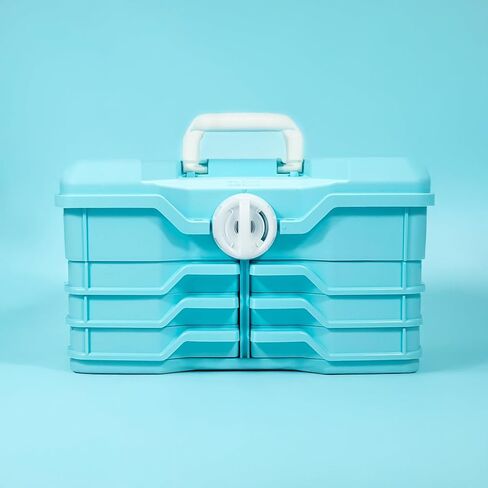 Best Kept | Portable Carrying Case | Diaper Caddy Organizer | Plastic | Portable Storage Box | Baby Shower For Girl | Newborn Essentials Must Haves | Baby Pink in Saudi Arabia