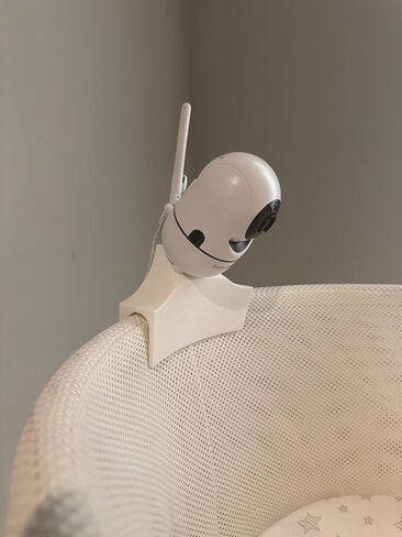 حامل لـ HelloBaby HB6550 - متوافق مع Snoo Bassinet، قفل ملتوي آمن، جهاز مراقبة الطفل. تركيب مجاني للأدوات - صُنع في الولايات المتحدة الأمريكية in Saudi Arabia
