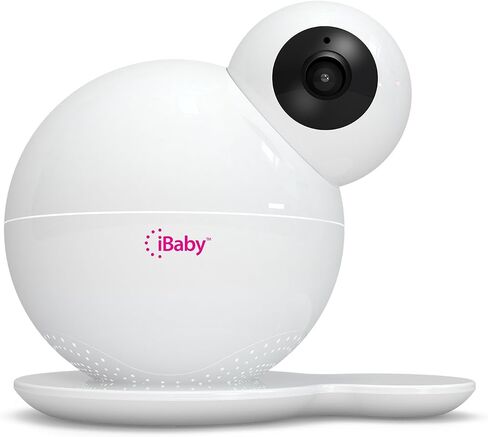 iBaby Monitor M6S، نظام ذكي للعناية بالطفل مزود بتقنية Wifi، مجموعة كاميرا لاسلكية لسلامة الأطفال بدقة 1080 بكسل مع مكبرات صوت Wi-Fi، رؤية ليلية، مقلاة 360 درجة وإمالة 110 درجة in Kuwait
