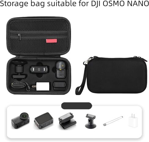 حقيبة حمل أنيقة وبسيطة خصيصًا لكاميرا DJI OSMO Nano حقيبة تخزين ملابس أكسفورد مع ملمس مريح لليد in Kuwait