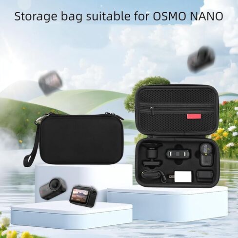 حقيبة حمل أنيقة وبسيطة خصيصًا لكاميرا DJI OSMO Nano حقيبة تخزين ملابس أكسفورد مع ملمس مريح لليد in Kuwait
