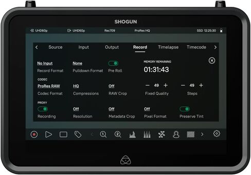 Atomos Shogun 7-inch HDR Monitor-Recorder 6K Raw in Saudi Arabia