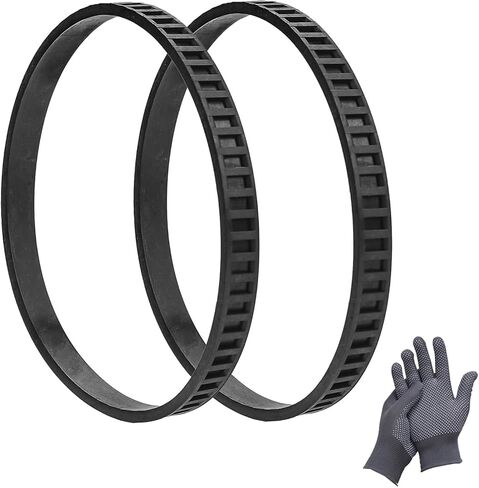 2 Pack 650-721- 00 Bandsaw Rubber Tires Replacement for DeWalt DWM120/DCS374/DW328K/D28770 - Fits Portaband 6230, 6232-20 & More (514002079, A02807) - Rubber Wheel Kit in Saudi Arabia