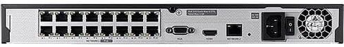 Hanwha Vision ARN-1610S Series 16-Channel PoE NVR with 4TB Storage, Black in Saudi Arabia