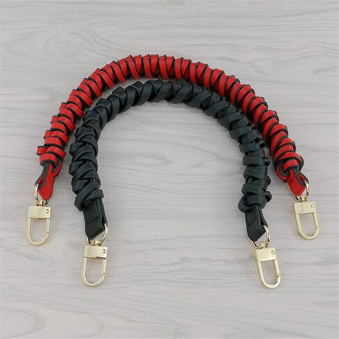 Premium Leather Woven Shoulder Strap With Secure Hardware Buckle, Comfortable, Durable Shoulder Strap For Women'S Handbags, Tote Bags, Bucket Bags, Suitable For Travel, Commuting(17.7''x1.2'') in Saudi Arabia