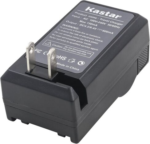 Kastar Charger Kit for Sanyo Xacti VPC-E1403, VPC-E1500, VPC-E1500TP, VPC-E1600, VPC-E1600TP, VPC-T700, VPC-T850, VPC-T1060, VPC-T1284, VPC-T1495, VPC-T1496, VPC-TP1000 Cameras in Saudi Arabia