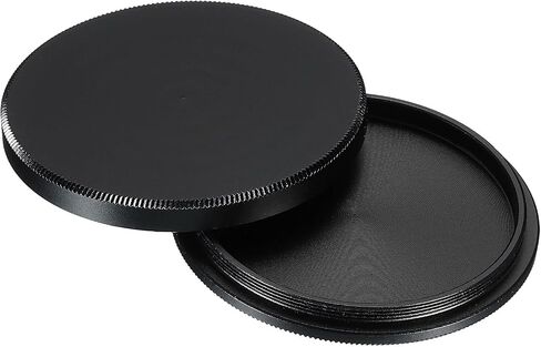 40.5mm Lens Cap, Camera Lens Cap Cover Universal Front Metal Lens Filter Stacks Cap Protective Case for 40.5mm Camera Circular Polarizing Fader ND Filter, Black in Saudi Arabia