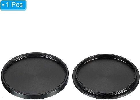 40.5mm Lens Cap, Camera Lens Cap Cover Universal Front Metal Lens Filter Stacks Cap Protective Case for 40.5mm Camera Circular Polarizing Fader ND Filter, Black in Saudi Arabia