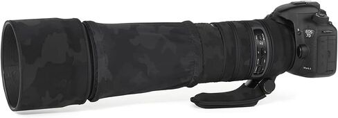ZZQ & CCF غطاء للعدسات المموهة المقاومة للماء لـ Tamron SP 150-600 مللي متر F/5-6.3 Di VC USD G2 A022 عدسة مموهة غطاء حماية مقاوم للمطر # Camo Black in Kuwait