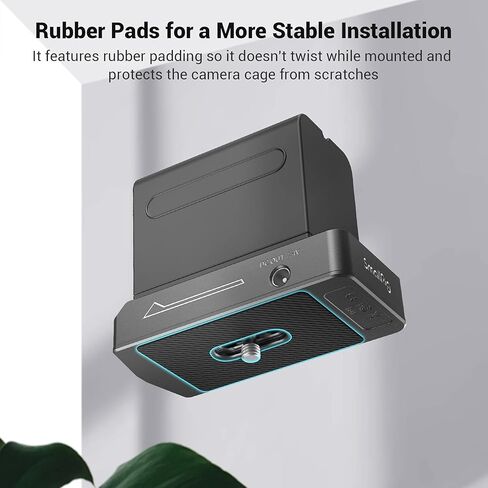 SmallRig NP-F لوحة محول البطارية لايت لبطارية سوني NP-F وDC5521 إلى LEMO 2-Pin كابل شحن in Kuwait