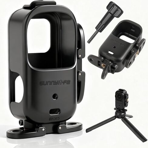 Vertical & Horizontal Action Mount Bracket Frame for DJI Osmo Nano, Expansion Adapter to Connect Other Camera Accessories in Saudi Arabia