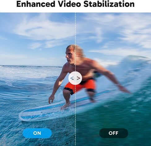 AKASO Brave 7 LE Action Camera with MicroSDXC U3 Card and Adhesive Mount Kit Bundle in Saudi Arabia